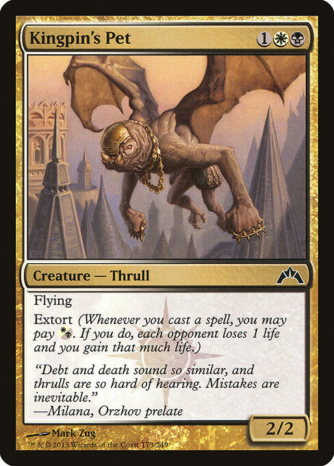 MTG Kingpin's Pet GTC 173 Regular Nonfoil