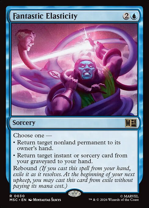 MTG Fantastic Elasticity MSC 030 Regular Surge Foil