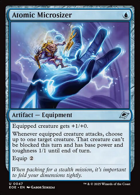 MTG Atomic Microsizer EOE 047 Regular Foil