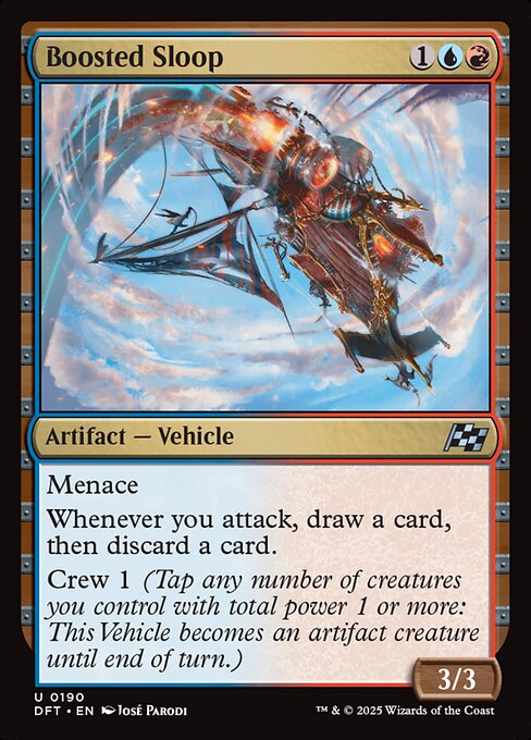 MTG Boosted Sloop DFT 190 Regular Foil