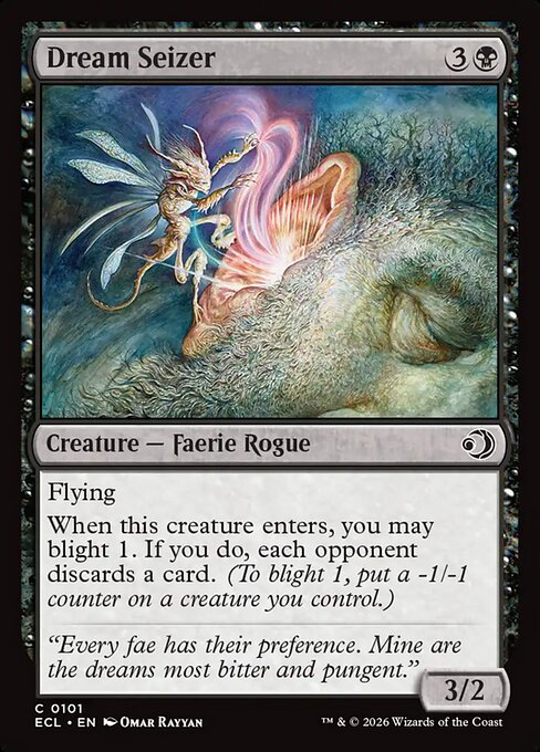 MTG Dream Seizer ECL 101 Regular Nonfoil