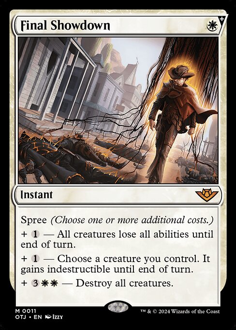 MTG Final Showdown OTJ 011 Regular Foil