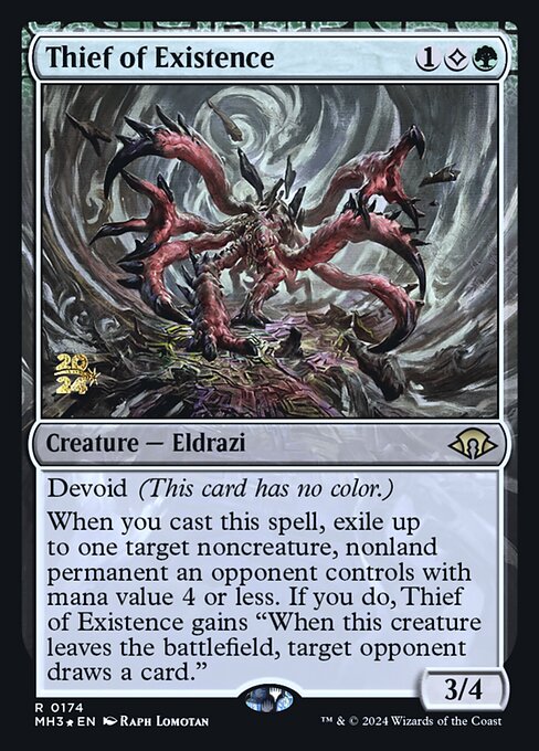 MTG Thief of Existence PMH3 174s Prerelease Foil