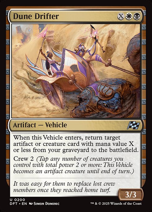 MTG Dune Drifter DFT 200 Regular Foil