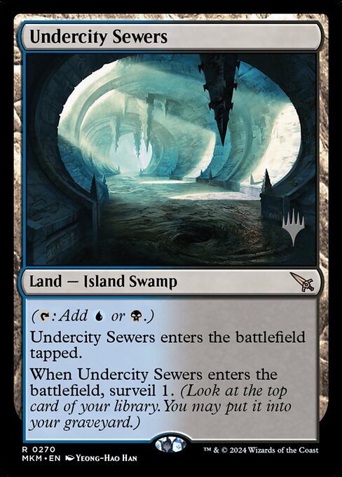 MTG Undercity Sewers PMKM 270p Promo Pack Nonfoil