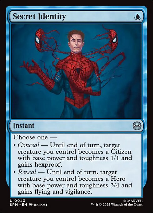 MTG Secret Identity SPM 043 Regular Foil