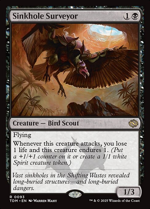 MTG Sinkhole Surveyor TDM 093 Regular Nonfoil