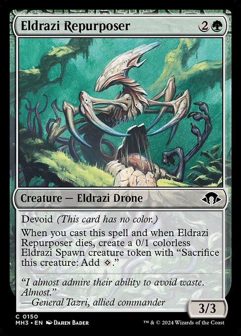 MTG Eldrazi Repurposer MH3 150 Regular Foil