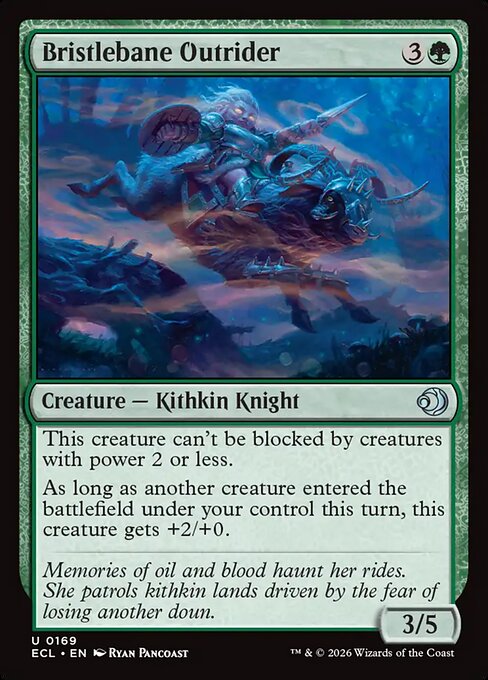 MTG Bristlebane Outrider ECL 169 Regular Nonfoil