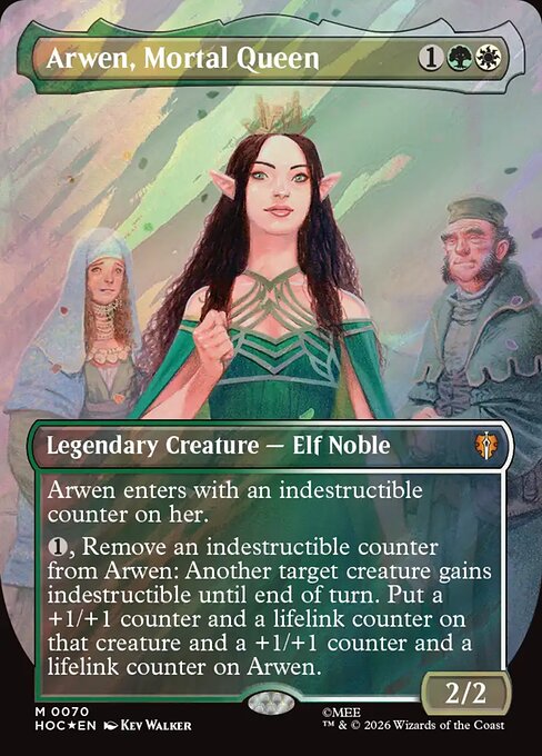 MTG Arwen, Mortal Queen HOC 070 Regular Nonfoil
