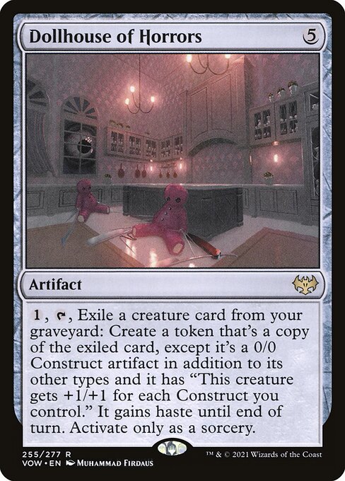 MTG Dollhouse of Horrors VOW 255 Standard Foil front