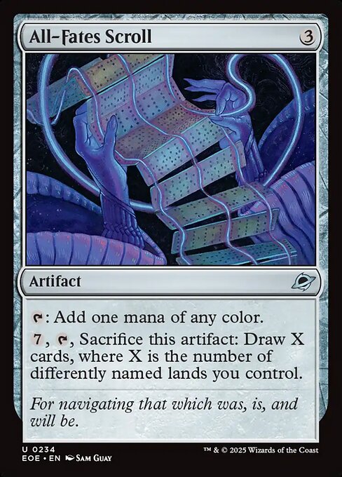 MTG All-Fates Scroll EOE 234 Regular Nonfoil