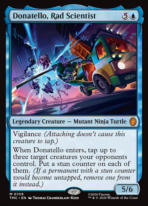 MTG Donatello, Rad Scientist TMC 109 Turtle Team-Up Nonfoil