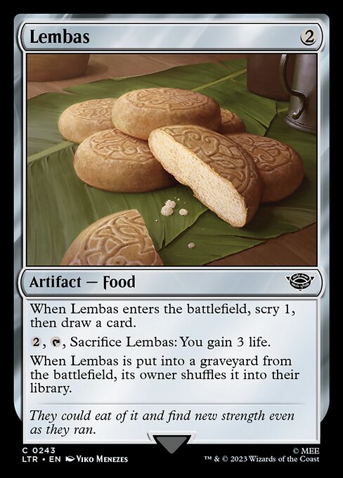 MTG Lembas LTR 243 Regular Foil