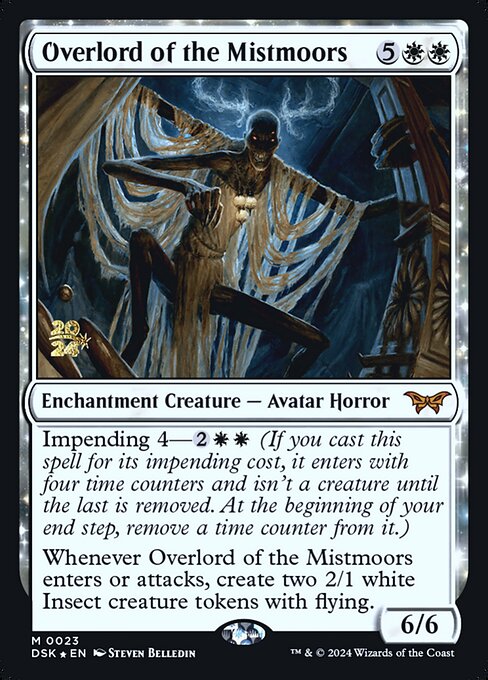 MTG Overlord of the Mistmoors PDSK 023s Prerelease Foil
