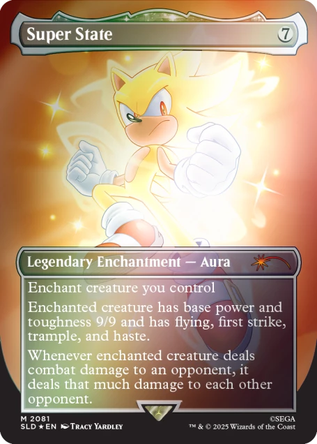 Magic Secret Lair x Sonic: Friends and Foes Foil Edition - ETA September 2025