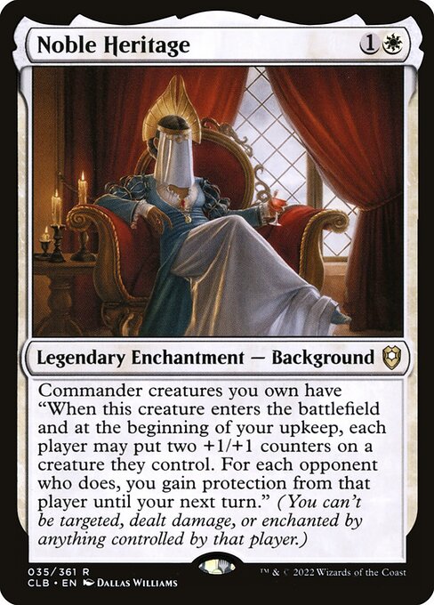 MTG Noble Heritage CLB 035 Regular Nonfoil