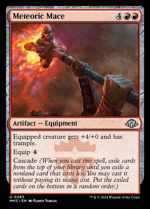MTG Meteoric Mace MH3 283 Regular Nonfoil