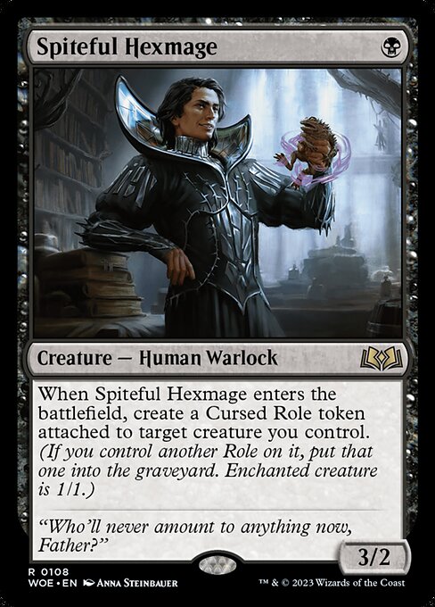 MTG Spiteful Hexmage WOE 108 Regular Foil