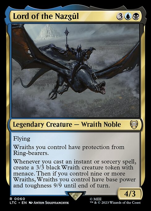 MTG Lord of the Nazgûl LTC 060 Regular Nonfoil