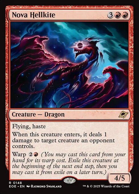 MTG Nova Hellkite EOE 148 Regular Foil