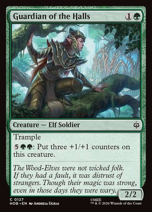 MTG Guardian of the Halls HOB 127 Regular Foil