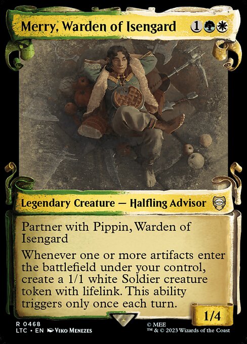 MTG Merry, Warden of Isengard LTC 468 Alternate Art Nonfoil