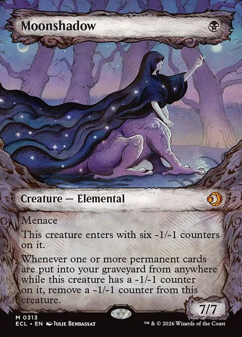MTG Moonshadow ECL 313 Borderless Nonfoil
