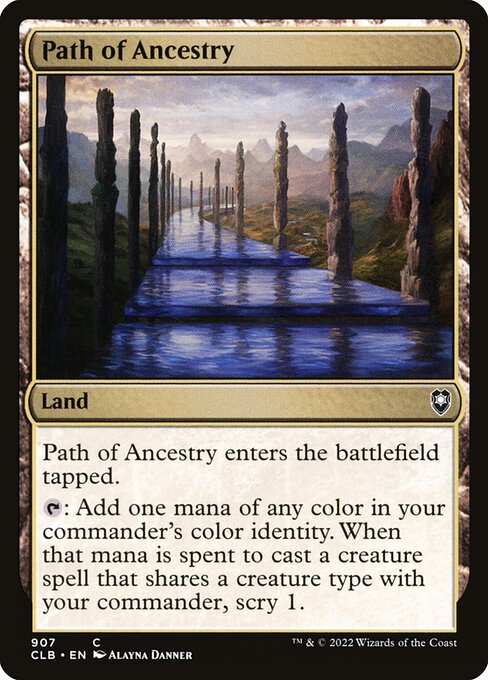 MTG Path of Ancestry CLB 907 Commander Deck Nonfoil