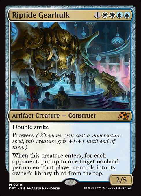 MTG Riptide Gearhulk DFT 219 Regular Nonfoil