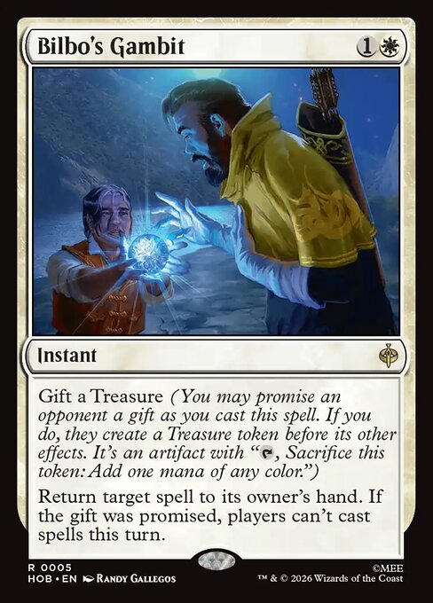 MTG Bilbo's Gambit HOB 005 Regular Nonfoil