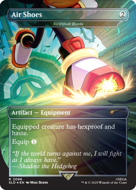 Magic Secret Lair x Sonic: Turbo Gear Foil Edition - ETA September 2025
