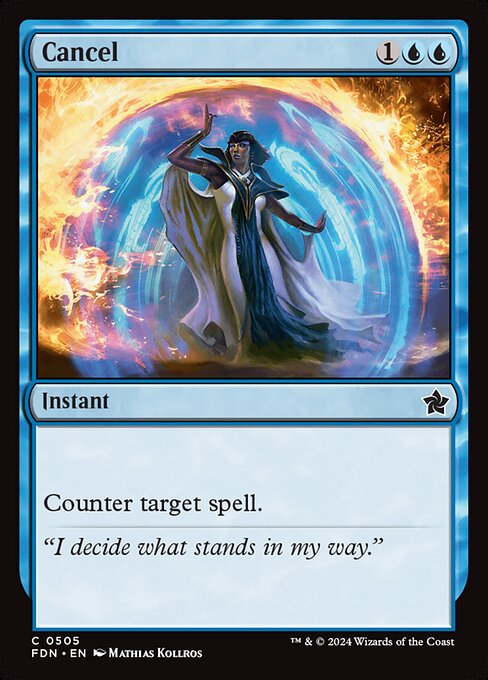 MTG Cancel FDN 505 Beginner Box Nonfoil