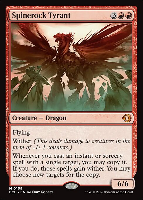 MTG Spinerock Tyrant ECL 159 Regular Foil