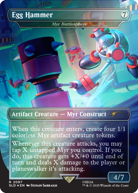 Magic Secret Lair x Sonic: Turbo Gear Foil Edition - ETA September 2025