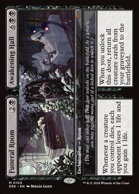 MTG Funeral Room // Awakening Hall DSK 100 Regular Nonfoil