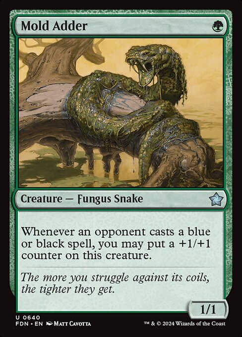 MTG Mold Adder FDN 640 Starter Collection Nonfoil