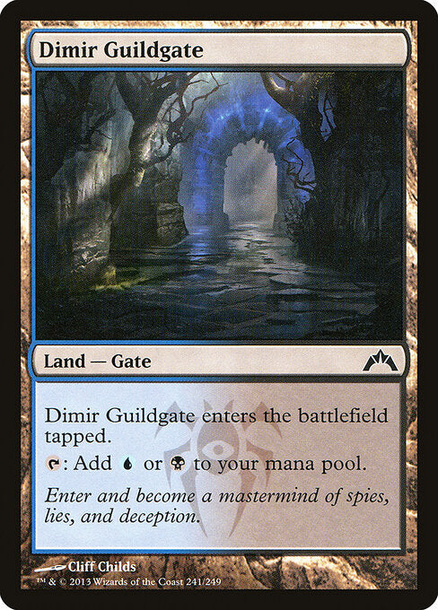 MTG Dimir Guildgate GTC 241 Regular Foil