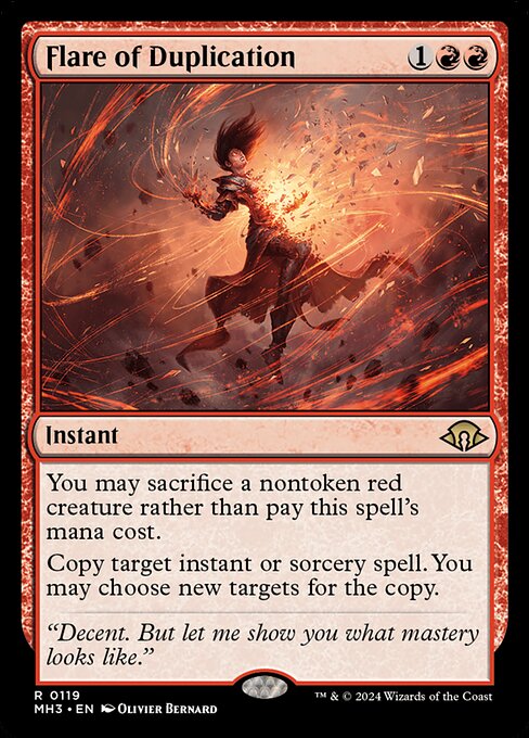 MTG Flare of Duplication MH3 119 Regular Nonfoil
