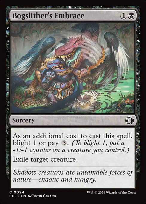 MTG Bogslither's Embrace ECL 094 Regular Foil
