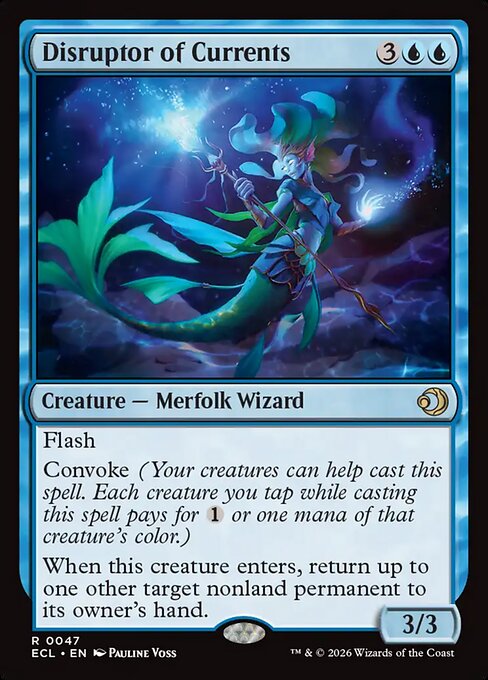 MTG Disruptor of Currents ECL 047 Regular Foil