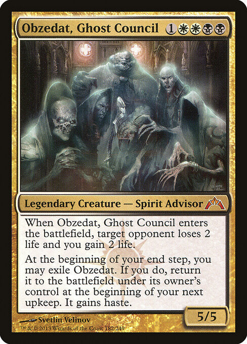 MTG Obzedat, Ghost Council GTC 182 Regular Nonfoil