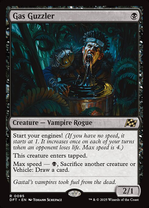 MTG Gas Guzzler DFT 085 Regular Foil