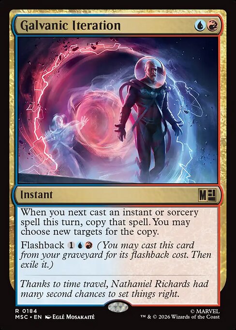 MTG Galvanic Iteration MSC 184 Regular Nonfoil