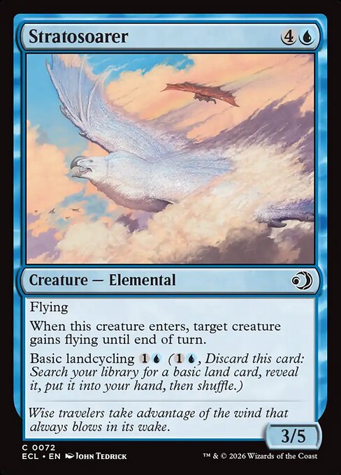 MTG Stratosoarer ECL 072 Regular Nonfoil
