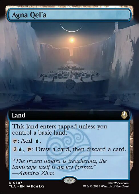 MTG Agna Qel'a TLA 387 Extended Art Nonfoil