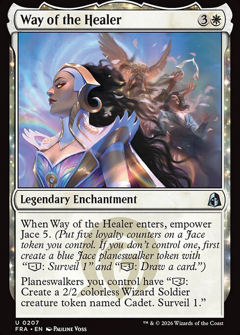 MTG Way of the Healer FRA 207 Standard Foil front