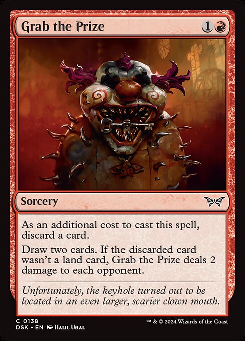 MTG Grab the Prize DSK 138 Regular Foil