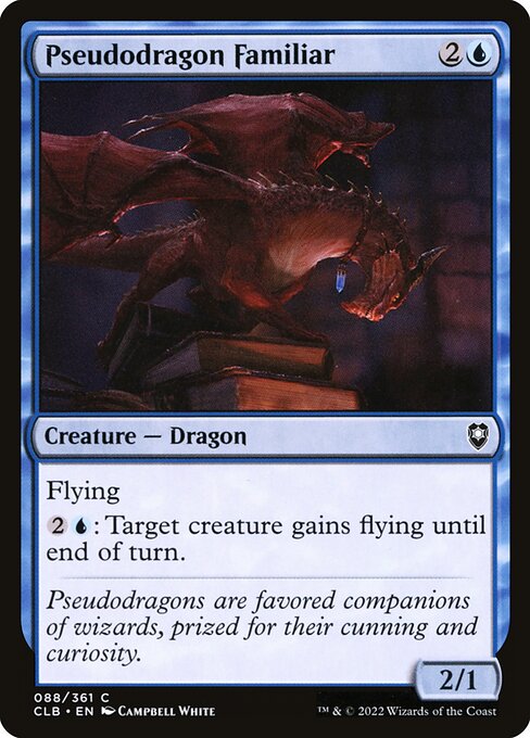 MTG Pseudodragon Familiar CLB 088 Regular Foil