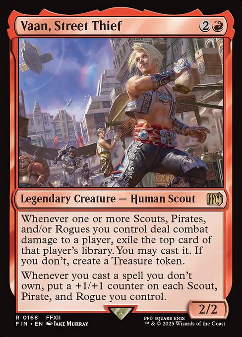 MTG Vaan, Street Thief FIN 168 Regular Foil